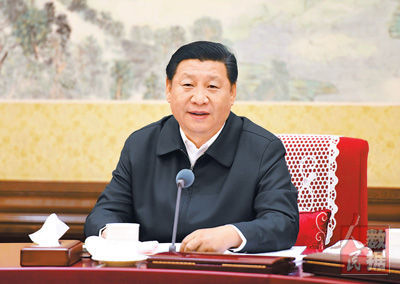 　　12月28日至29日，中共中央政治局召开专题民主生活会，对照检查践行“三严三实”情况，讨论研究加强党风廉政建设措施。中共中央总书记习近平主持会议并发表重要讲话。新华社记者　李学仁摄