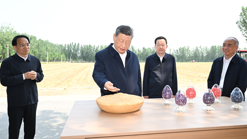 习近平在山东德州考察